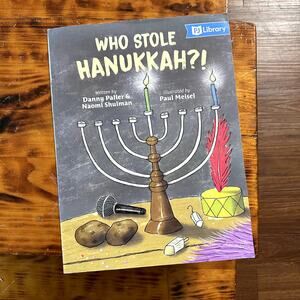 PJ Library Who Stole Hanukkah?! Paperback Book
